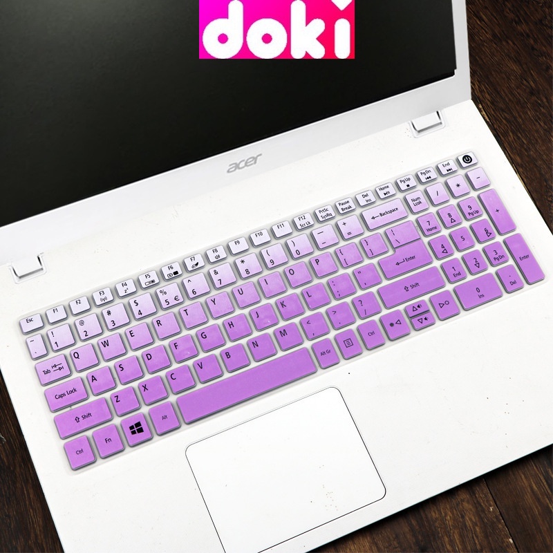 Stiker Pelindung Keyboard Bahan Silikon Untuk Acer E5-575G-51Sf 15.6 Inch