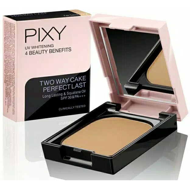 PIXY Perfect Last Two Way Cake 9gram SPF 30 | bedak padat TWC