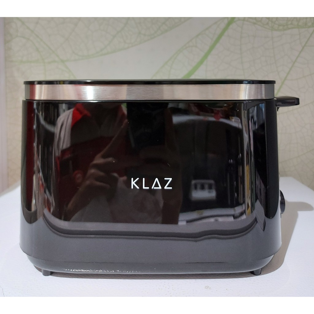 PEMANGGANG ROTI KLAZ / TOASTER 2 SLICE BLACK / PERANGKAT DAPUR