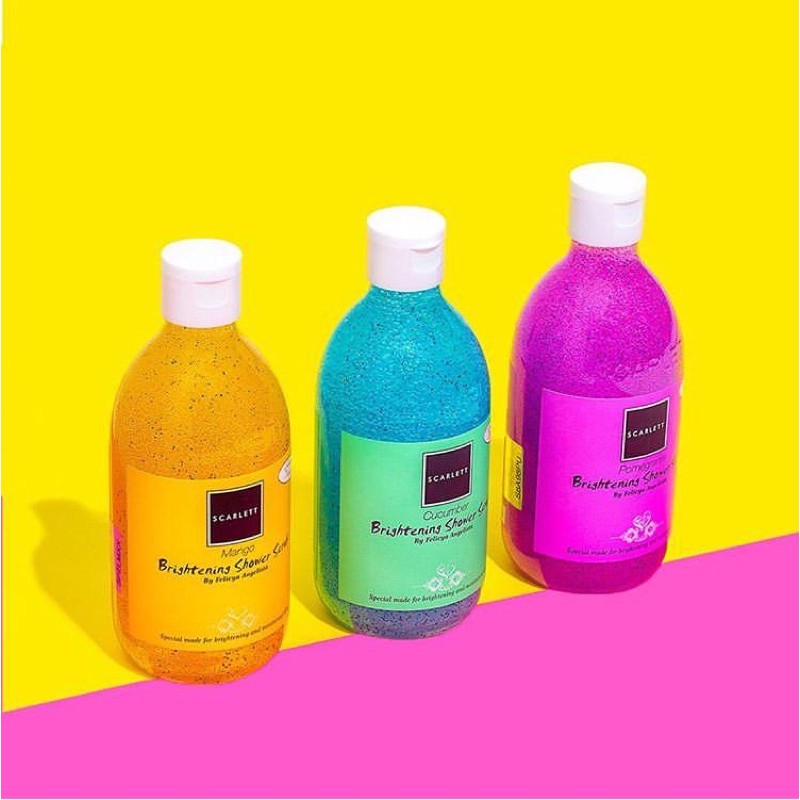 Brightening Shower Scrub Scarlett [Reseller&Dropship Welcome]