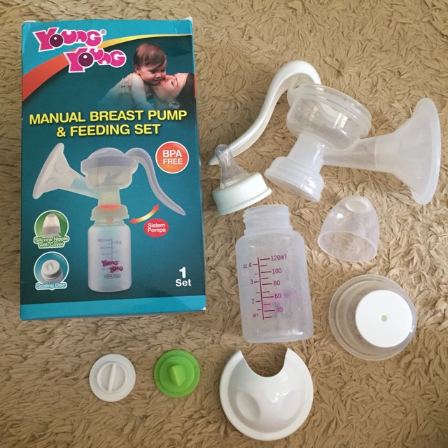 POMPA ASI MANUAL BREAST PUMP YOUNG YOUNG TYPE 309 BPA FREE