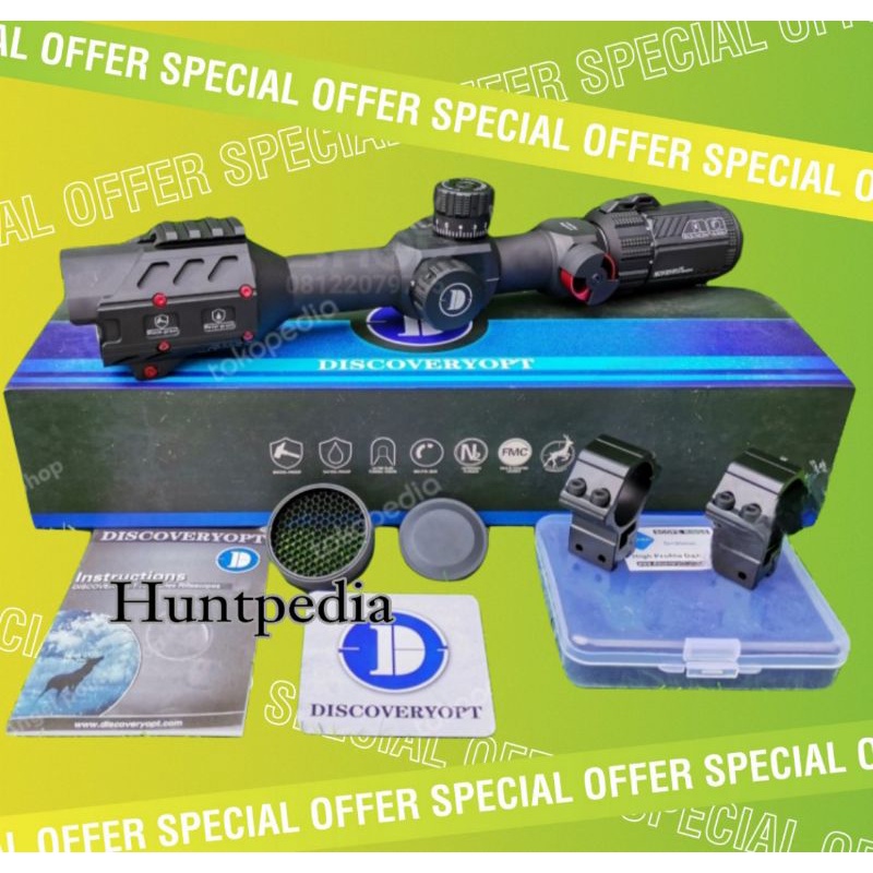 Telescope Discovery HS 6-24x50 SF FFP