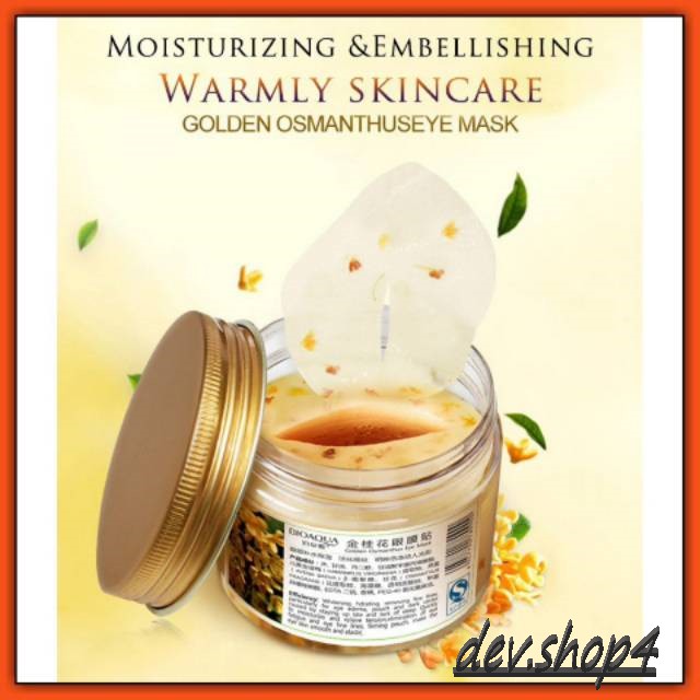 BIOAQUA GOLDEN OSMANTHUS EYE MASK / MASKER MATA / MATA PANDA / BIOAQUA EYE MASK