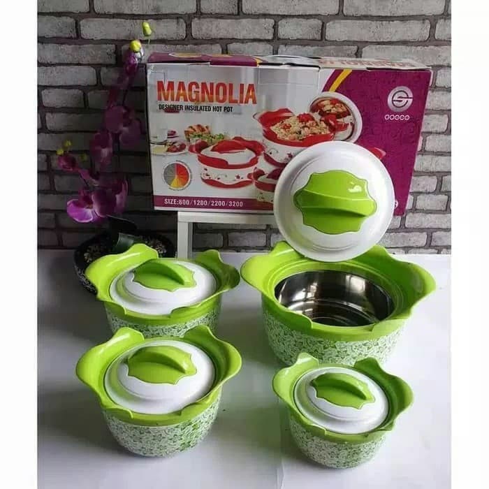 Food warmer magnolia / tempat penghangat makanan