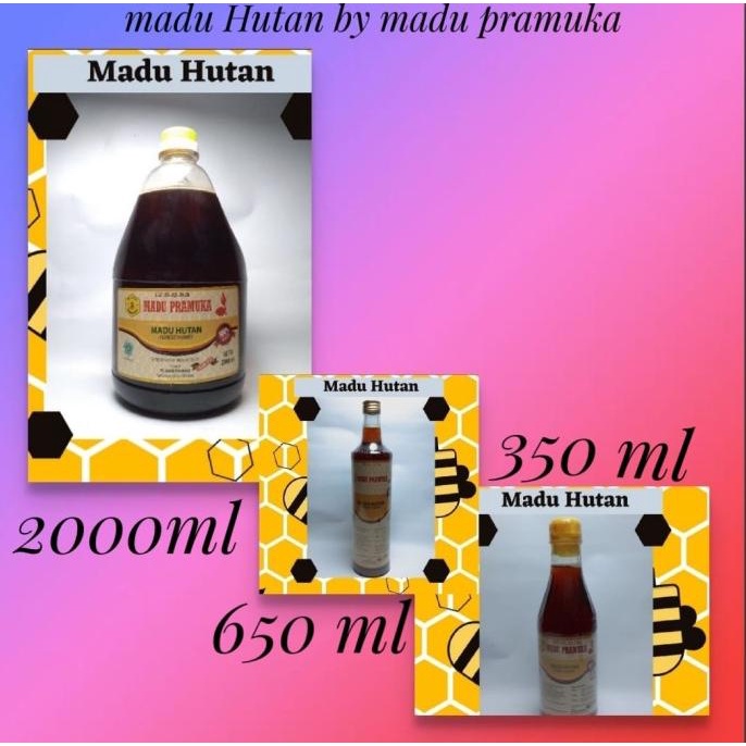 

Madu Hutan Pramuka (Kemasan 350 ml)