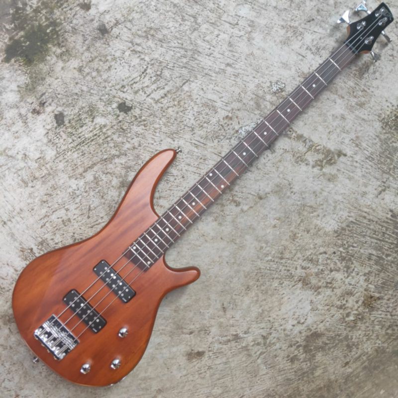 Bass Elektrik Ibanez SDGR custom Coklat natural 4 string cocok untuk semua genre