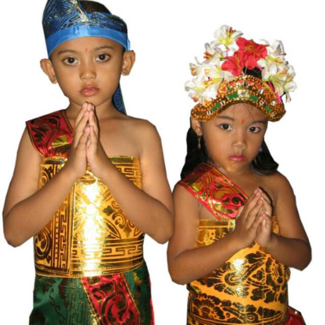 Baju Kostum Karnaval Anak Adat  Bali