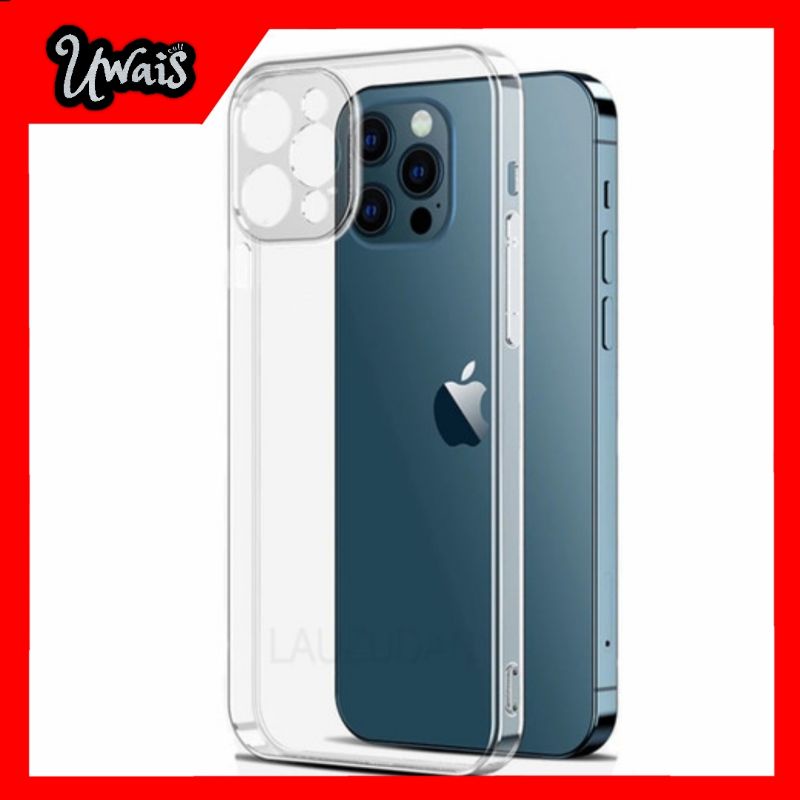 Clear Case bening bagus bahan TEBAL (pelindung kamera)  Iphone 6 7 8 6plus 7pus 8plus plus X XS XR 11 11pro 12 12pro