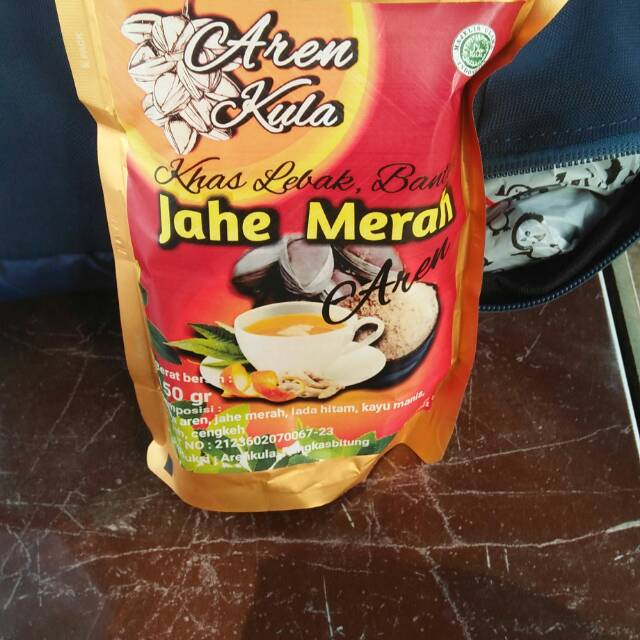 

minuman jahe merah