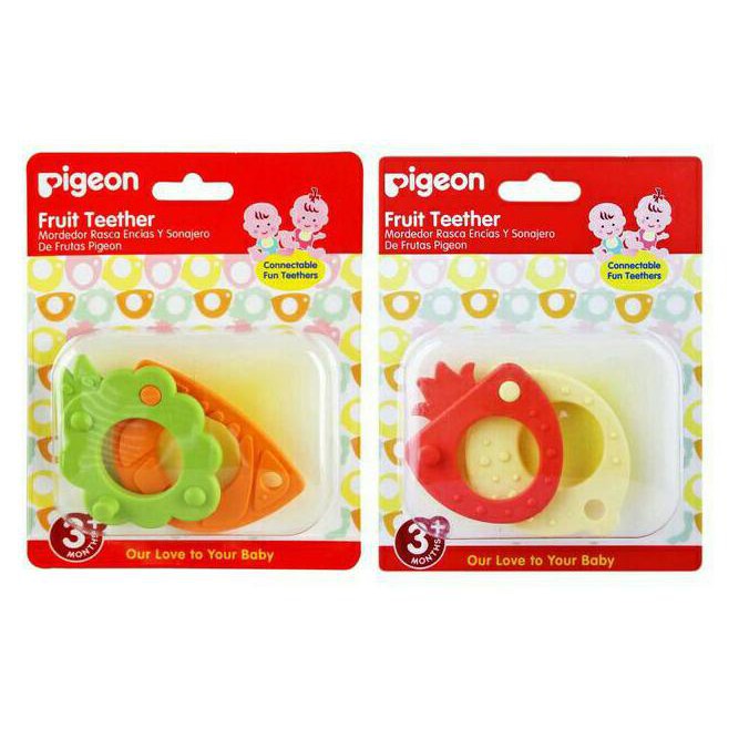 Pigeon Fruit Teether Mainan Gigitan Bayi Merah Kuning Air Purifier Air Humidifier Pembersih Udara Shopee Indonesia