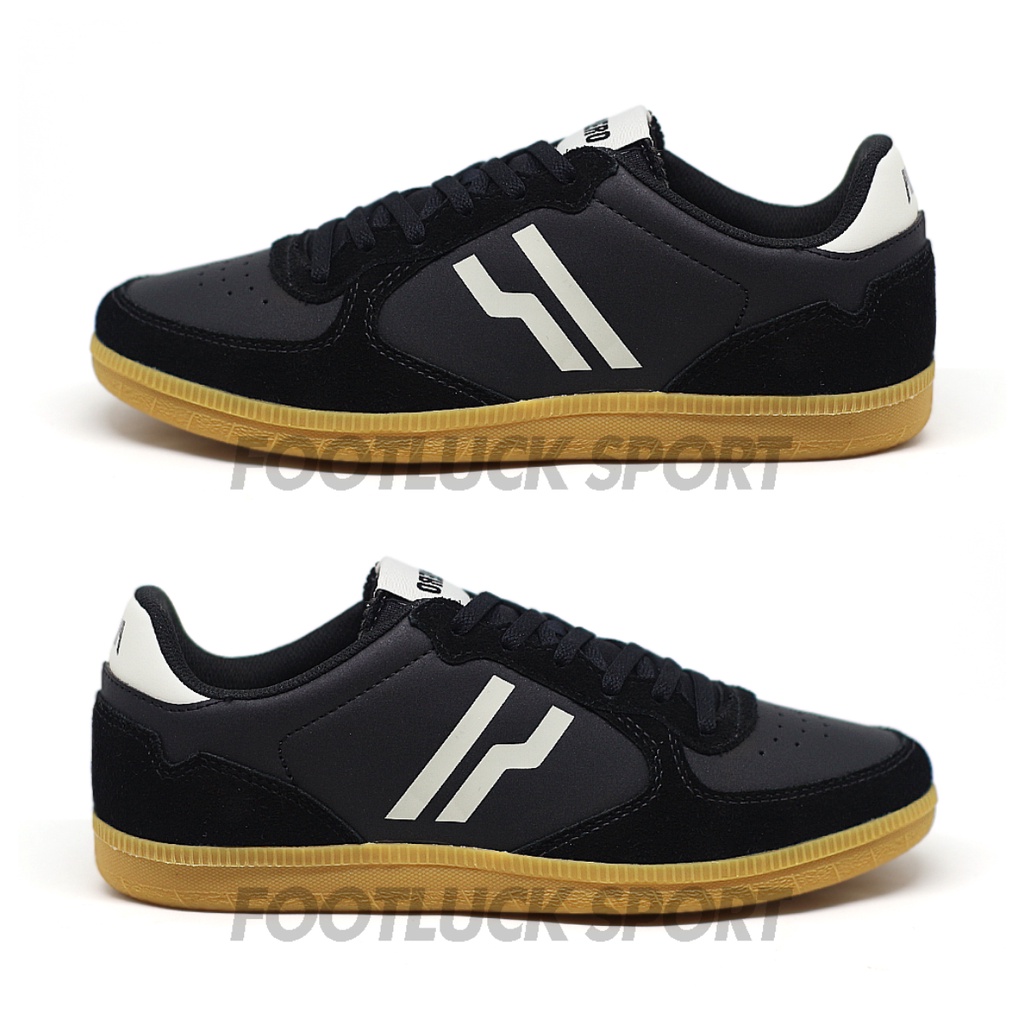 SEPATU SNEAKERS PIERO ESPANA BLACK WHITE NAVY ORIGINAL BNIB