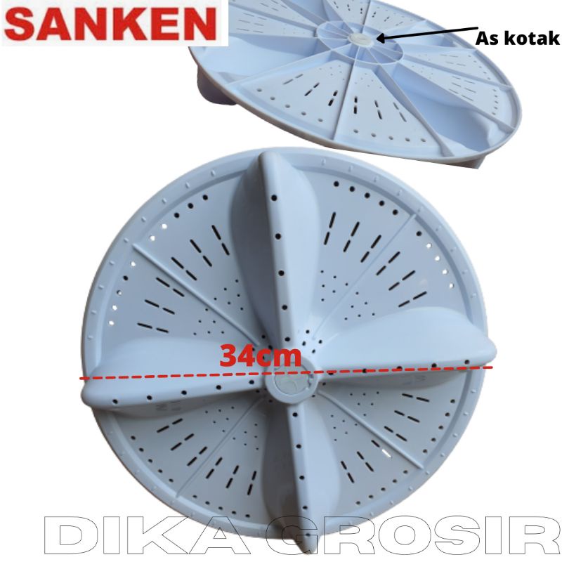 POLYSATOR MESIN CUCI SANKEN 34CM ORIGINAL