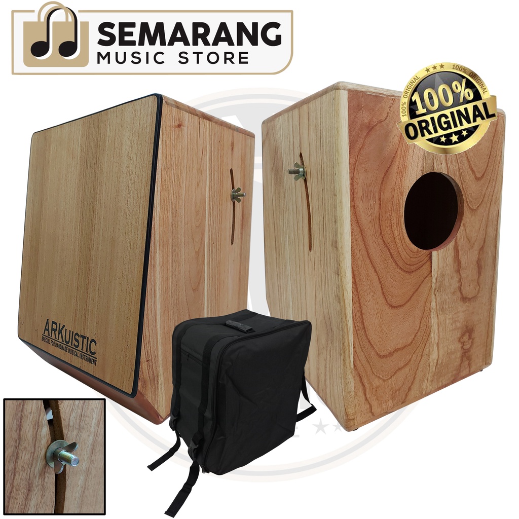 ORIGINAL!!! Cajon ARKuistic Kahon Trapesium Drum Box Original