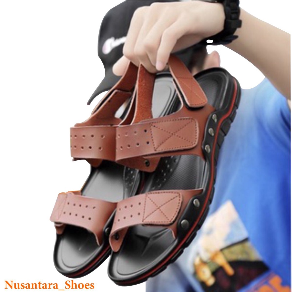 SANDAL KULIT PREMIUM SANDAL SELOP SANDAL PRIA SANDAL PREMIUM SELOP PRIA KULIT SANDAL SELOP KULIT KEK