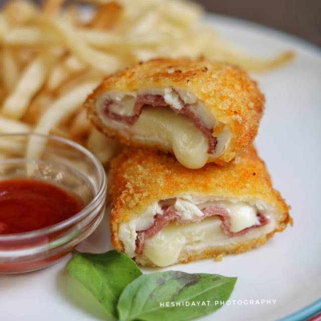 

Chicken Cordon Bleu Homemade tanpa tambahan MSG