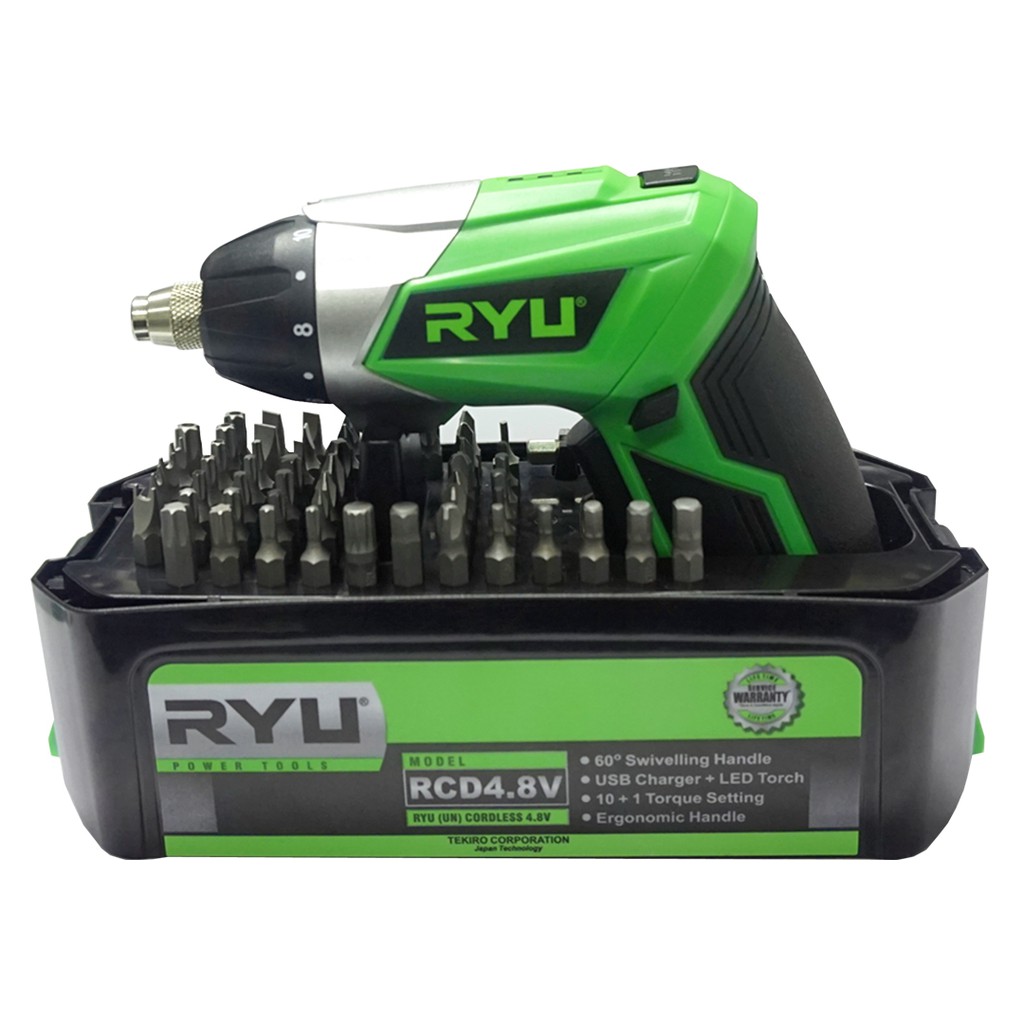 Bor Cordless Ryu RCD 4.8V