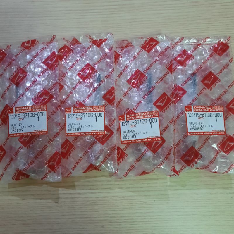 KLEP EX EXHAUST ATAU KLEP API DAIHATSU S89 ESPASS FEROZA TARUNA