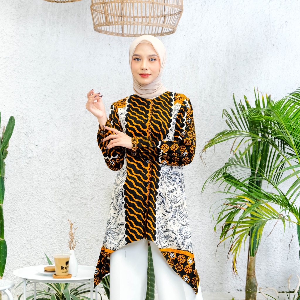 FITTINGROOM11 Tunik Batik - Nazima Tunik Dobby