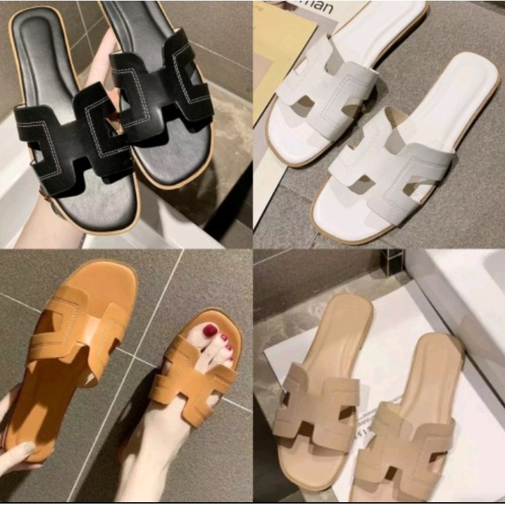 SANDAL WANITA FLAT  H SINTETIS