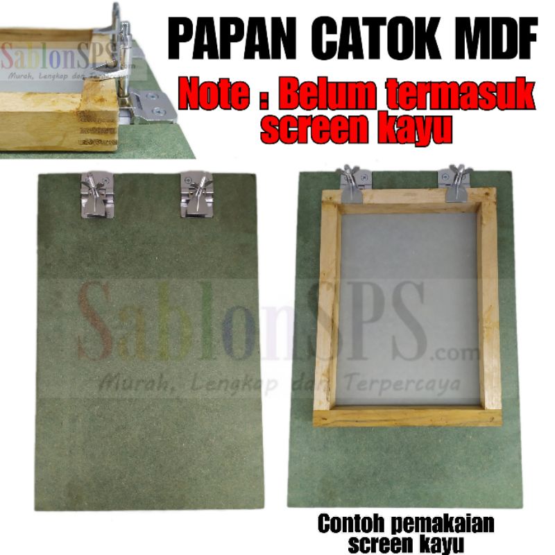 PAPAN CATOK ENGSEL ALAT SABLON