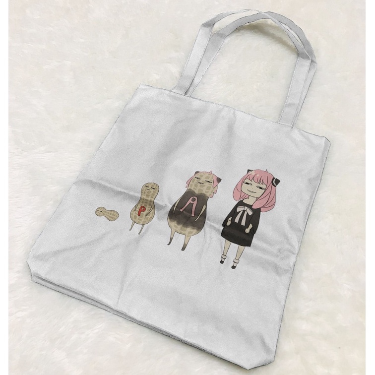 Totebag Anya Peanut Anime Manga SPY x Family Premium Unisex