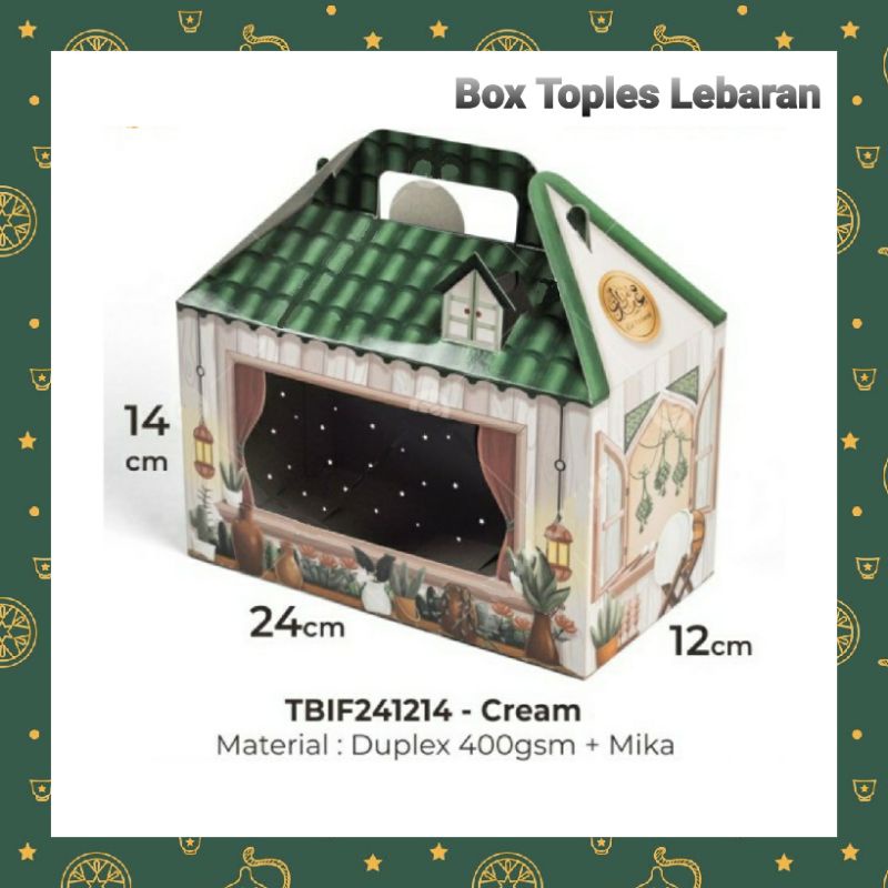 

Box Toples Kue Kering Lebaran Kemasan Packaging Idul Fitri