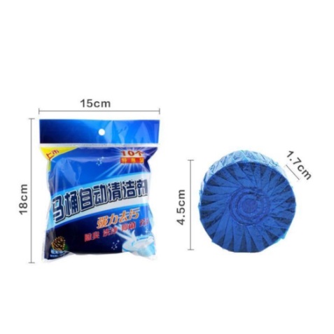 (ISI 5 PCS) TABLET BIRU PEMBERSIH TOILET /TABLET BIRU KLOSET /KARBOL SIBIRU TABLET PEMBERSIH WC