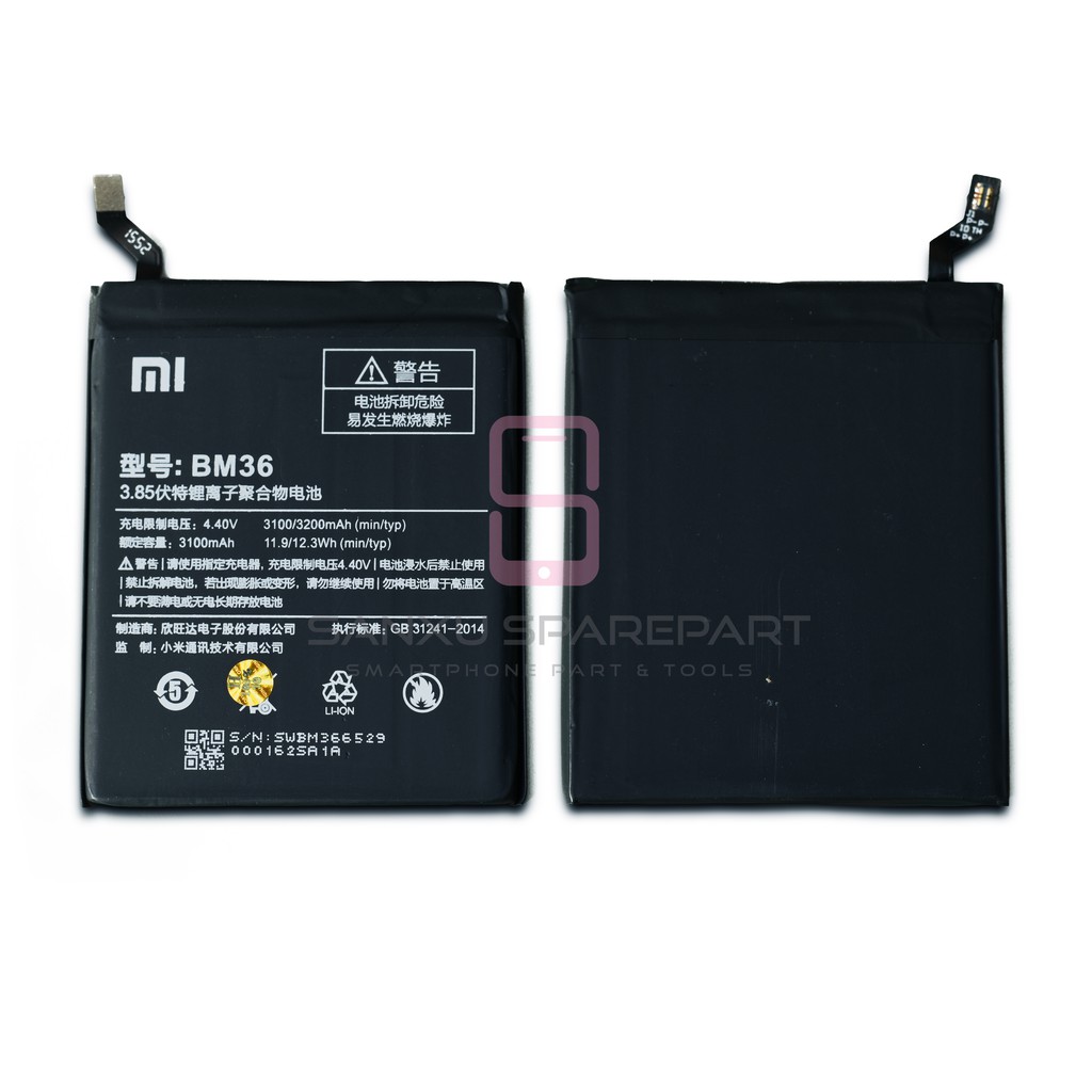 BATERAI XIAOMI MI5S BM36 / BATRE XIAOMI MI5S BM36