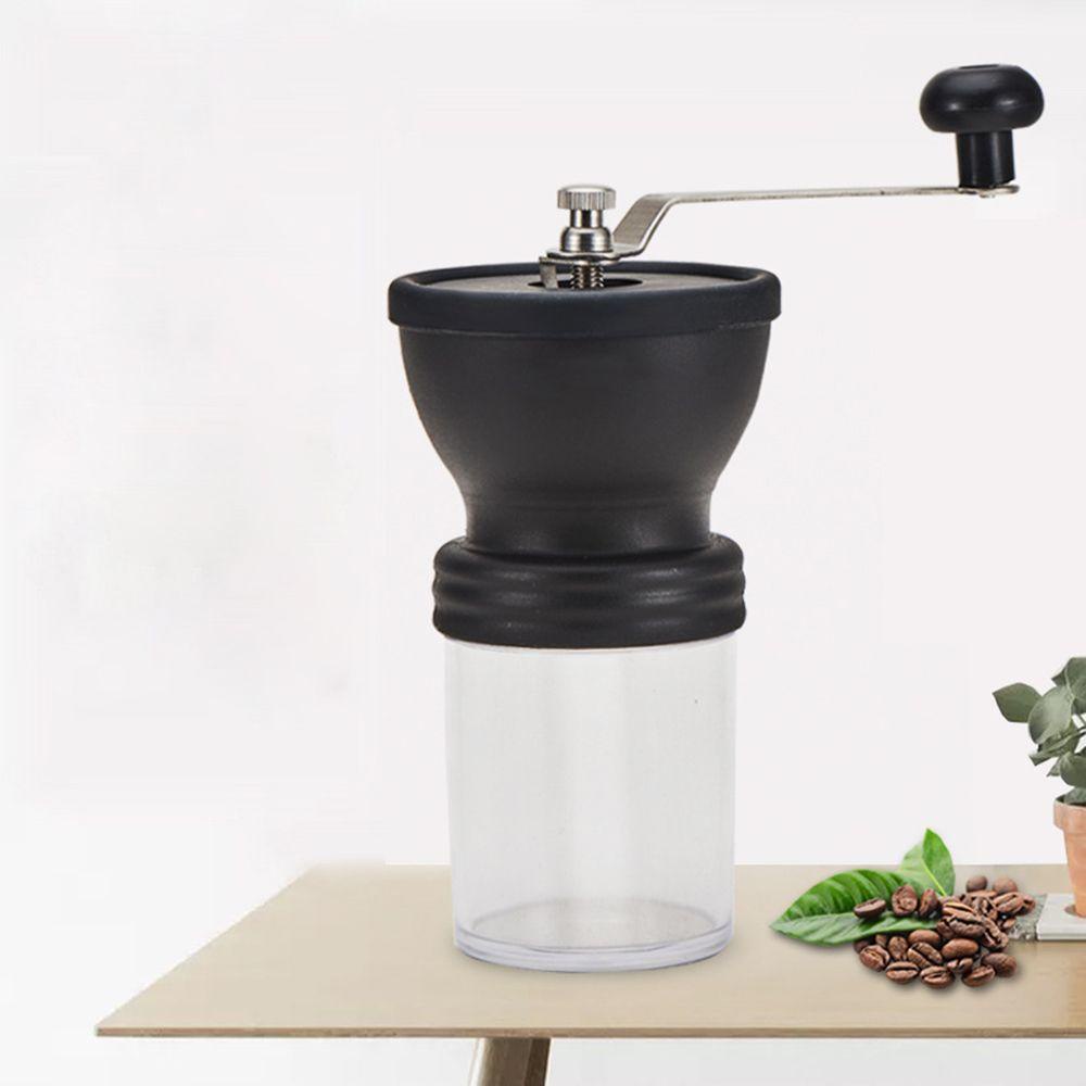 Solighter Penggiling Kopi Manual Alat Dapur Espresso Burr Grinders Adjustable Knob Setting