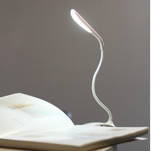 clip flexible wide desk table lamp / lampu meja belajar rumah jepit klip