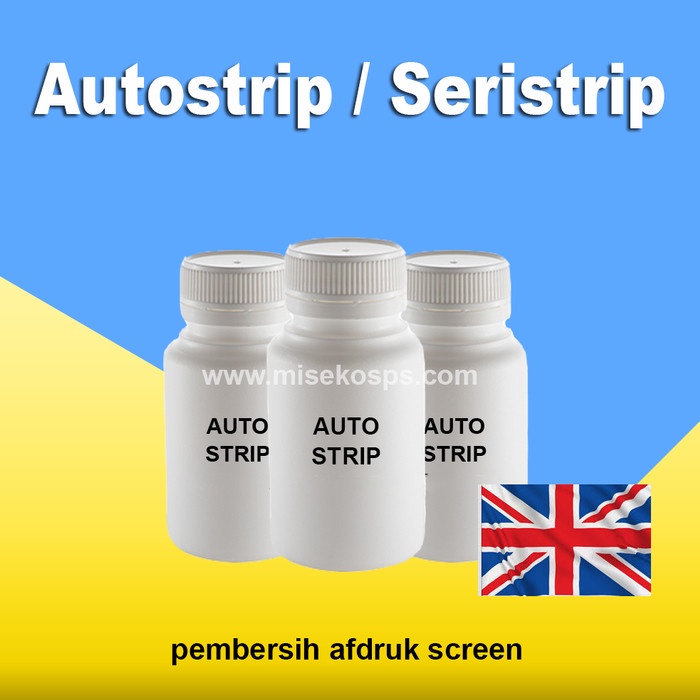

Autostrip / Seristrip Penghapus Afdruk Made In Uk (Inggris) 100Gr