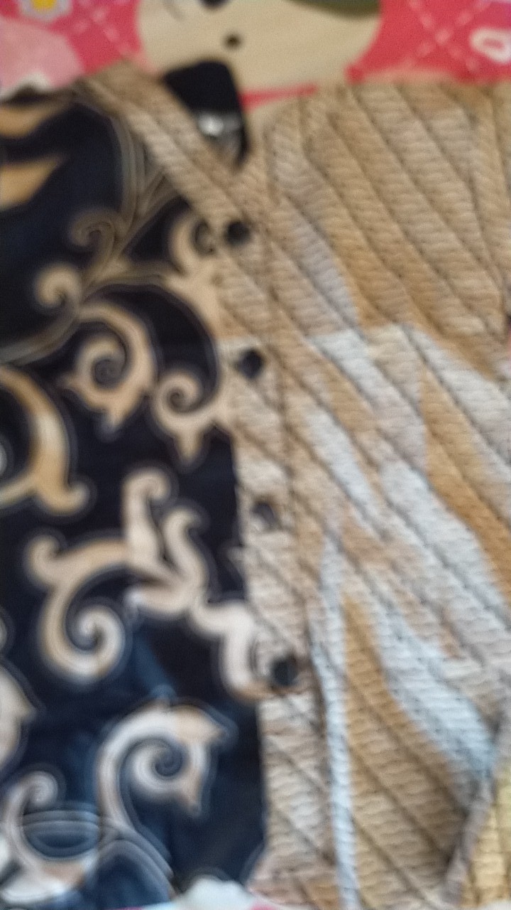 Tey-17 Batik Wanita Asj Sa Hrb026 Kenongo Kemeja Tosca Pendek