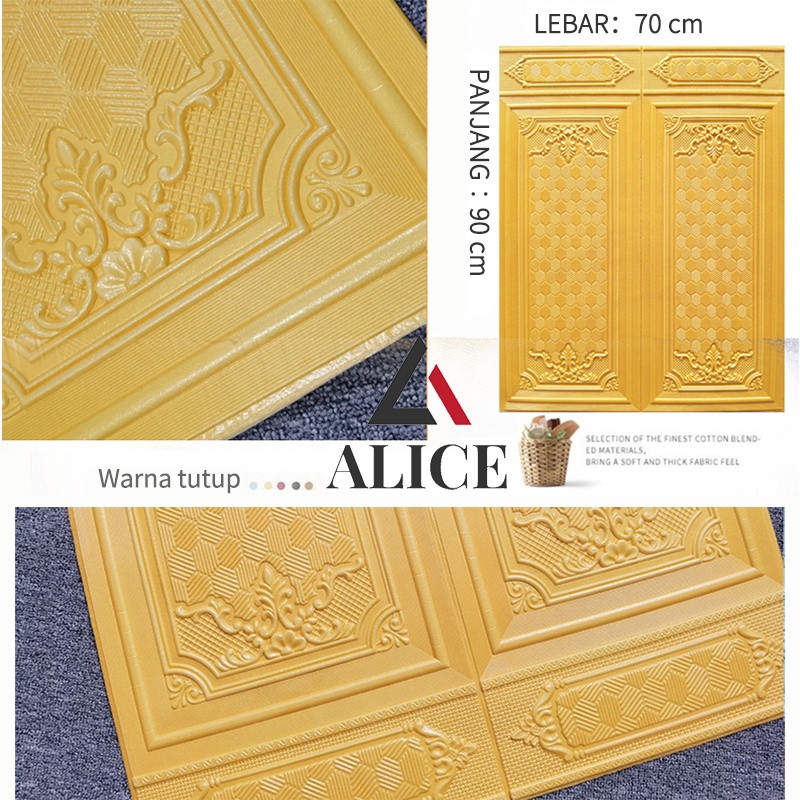 1 Wallpaper 3D Wallpaper Dinding 3D Wallpaper Foam High Quality Best Seller 70X90CM Premium-7