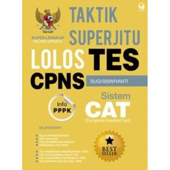 

TURUN HARGA Taktik Super Jitu Tes Cpns Sistem Cat (New Edition) KPL113