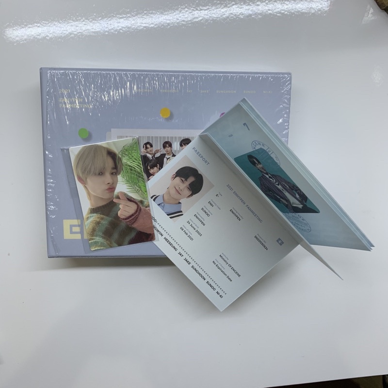 [READY STOCK] EN-CONNECT DVD UNSEALED FULLSET RPC NI-KI PASSPORT SUNOO