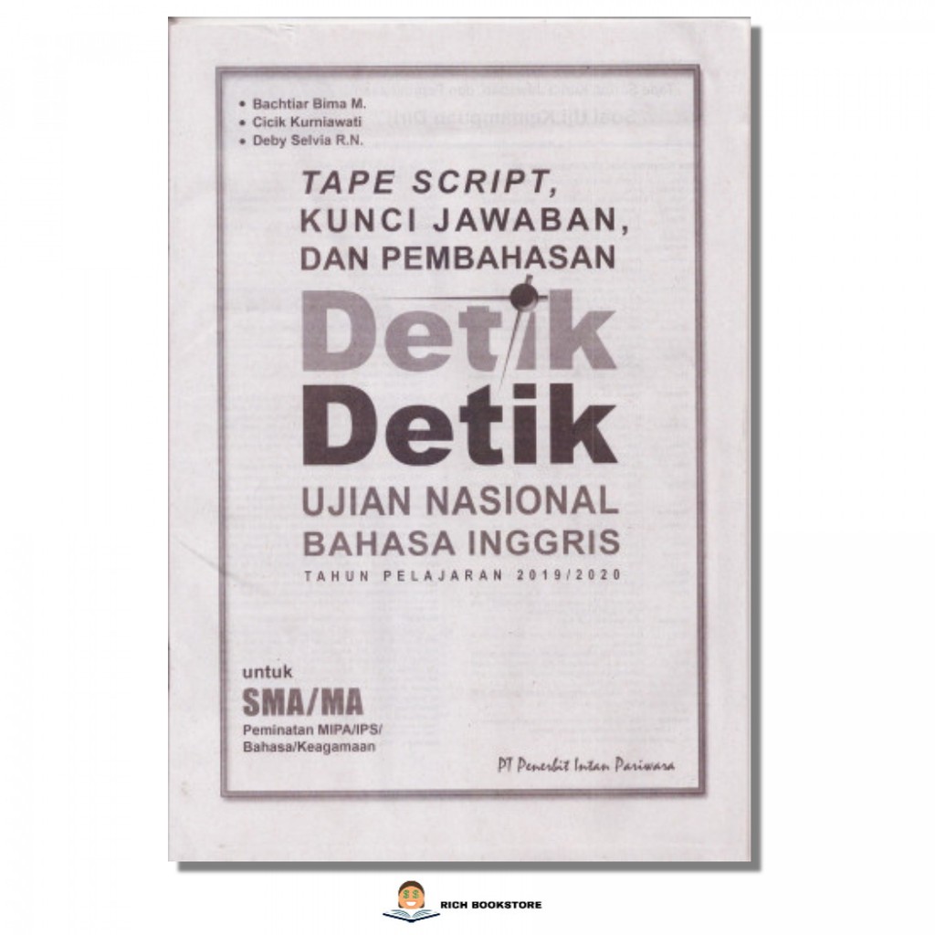 Ready 2020 Detik Detik Un Bahasa Inggris 2019 2020 Terbaru Ready 2020 Detik Detik Un Bahasa Inggris 2019 2020 Terbaru