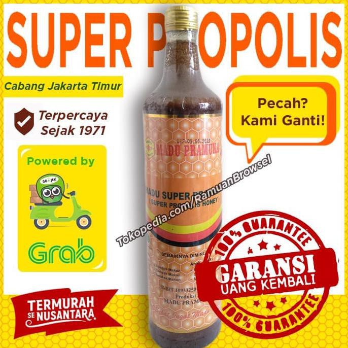 

Madu Pramuka Super Propolis 650 ml