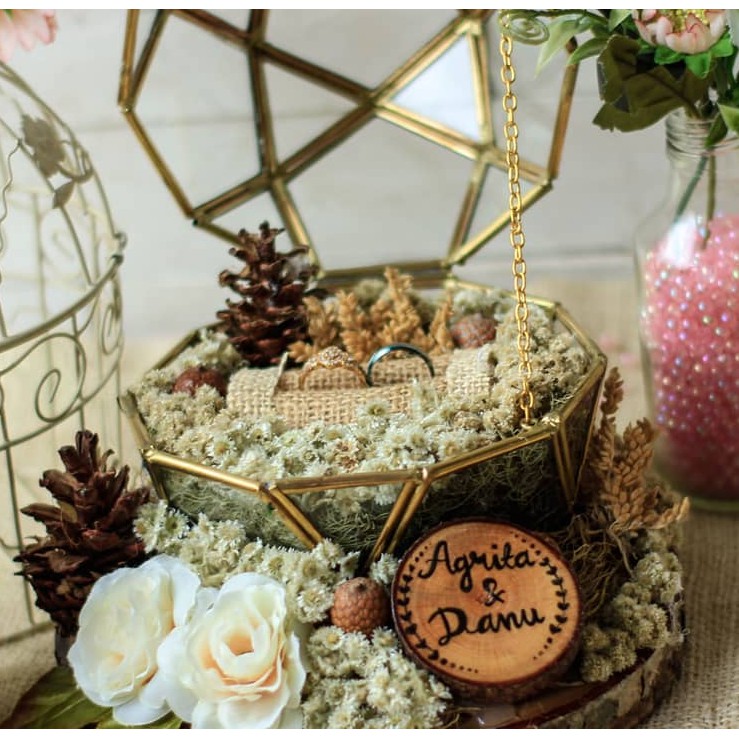 RINGBOX | KOTAK PERHIASAN BALL RUSTIC