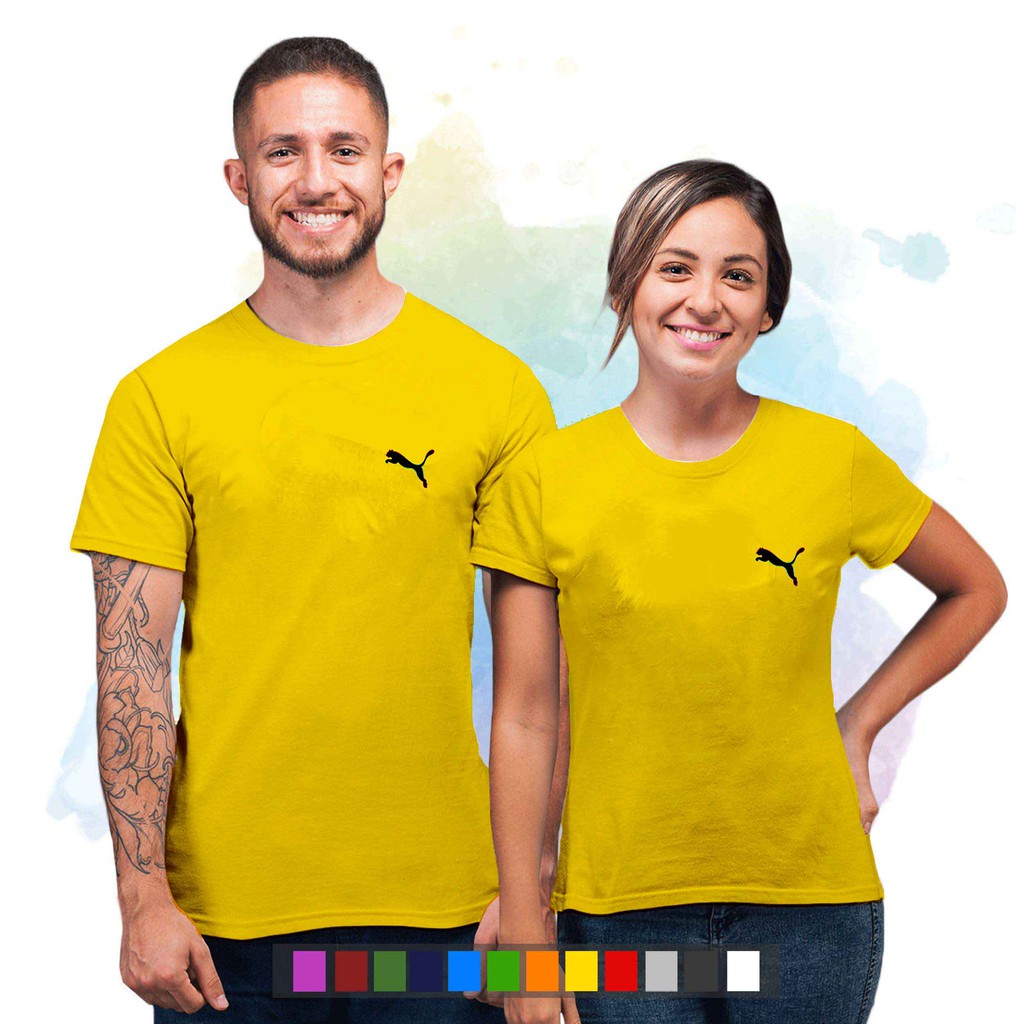 MALONY - Pum - Kaos Distro T-shirt Pria wanita polos - Cotton Combed 30S (0217)