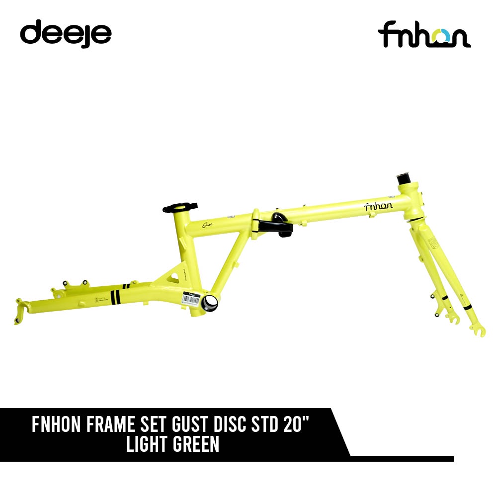 FNHON FRAME SET GUST DISC STD 20" LIGHT GREEN