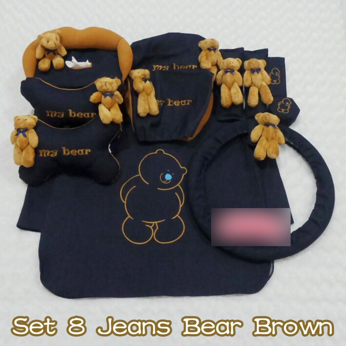 Set SARUNG bantal  headrest sandaran kepala jok leher kursi  