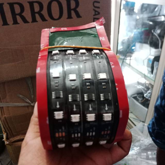 Led strobo kaca 4 susun