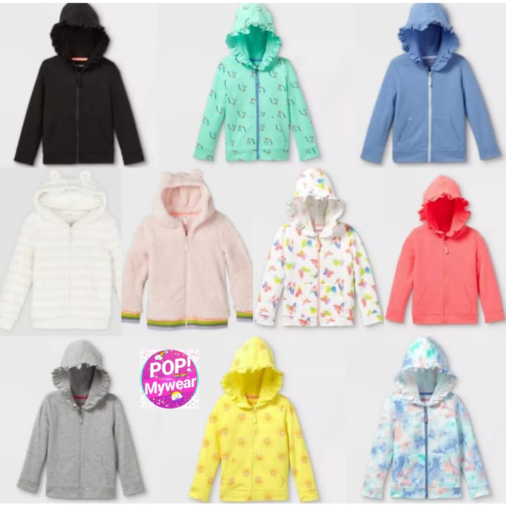Harga JAKET HOODIE ANAK PEREMPUAN POPMYWEAR CATJACK 12M-5Y / JAKET ANAK
PEREMPUAN / JAKET HITAM