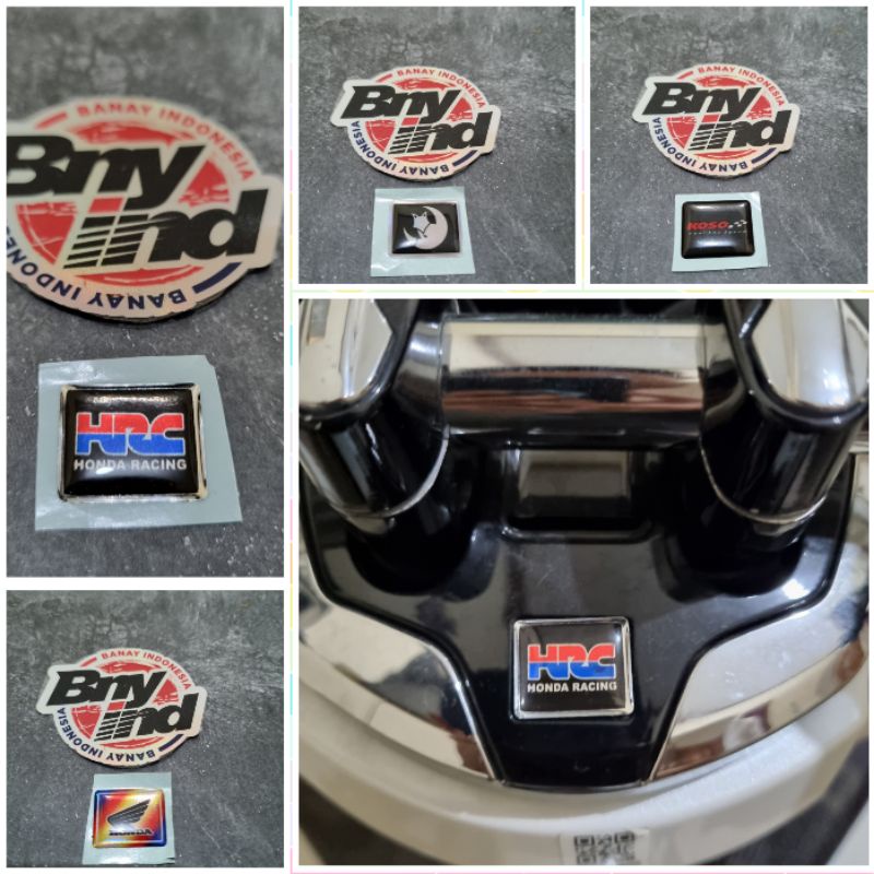 STICKER EMBLEM SPIDO HONDA STANG HONDA TIMBUL