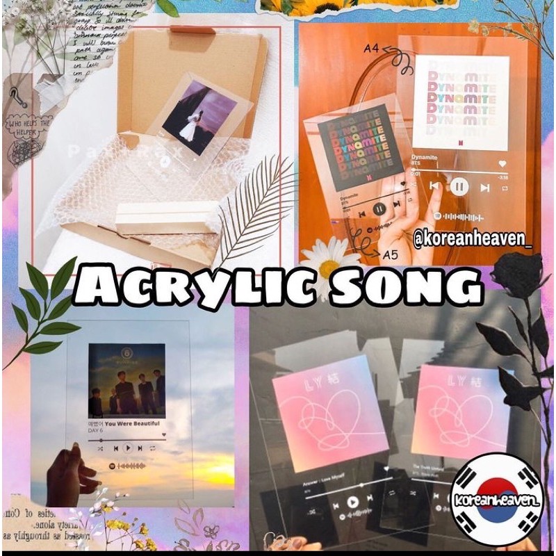 

ACRYLIC SONG CUSTOM