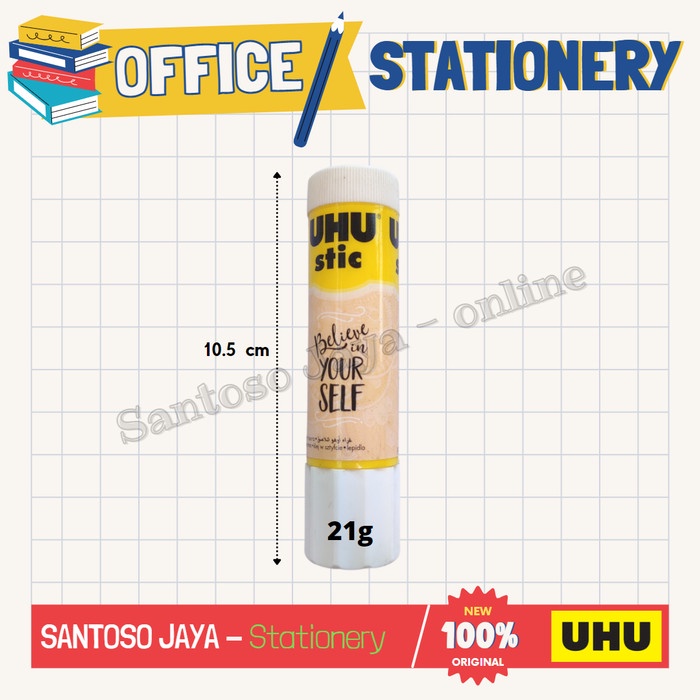 

Lem Stik UHU Stic 21g - Glue Stick UHU 21 gram