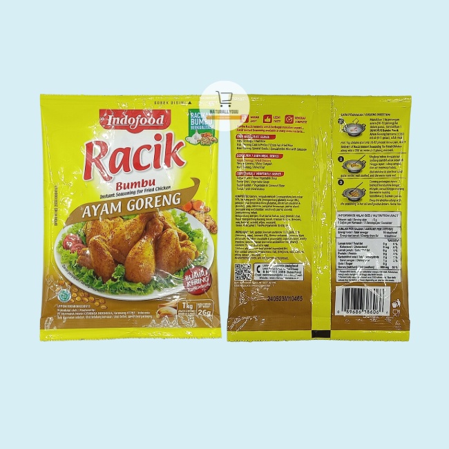 

Racik Ayam Goreng 26gr Tepung Bumbu Instan