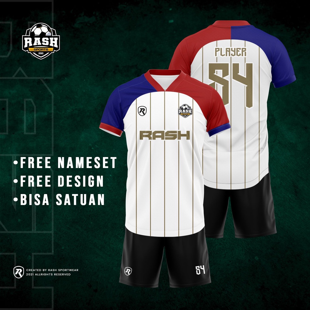 Setelan Stelan Atasan Kaos Baju Jersey Futsal Bola Olahraga Roadbike Gaming Running Gowes ff ml manc