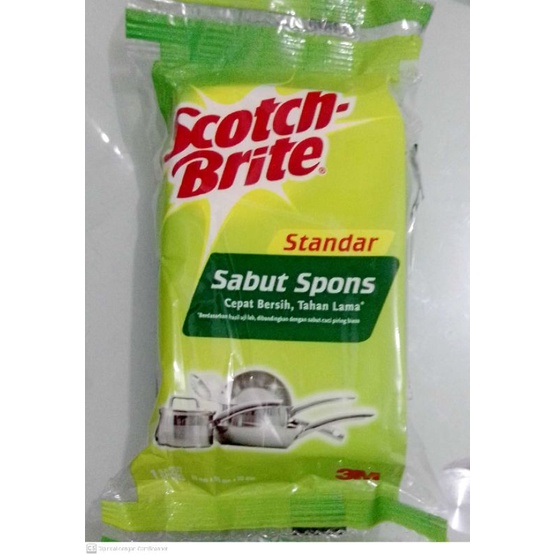 sabut spons scotch brite sacet
