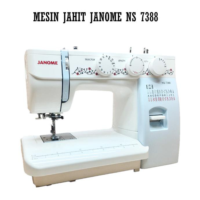 Mesin Jahit Janome 7388 / Mesin Jahit Portable Seworld2 Juara
